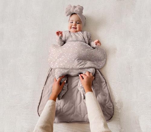 Image of GUNAMUNA gunamuna Unisex Baby, Toddler Wearable Blanket, Sleeping Bag Bamboo Rayon, Sleep Sack with Diaper Zipper, 1.0 TOG