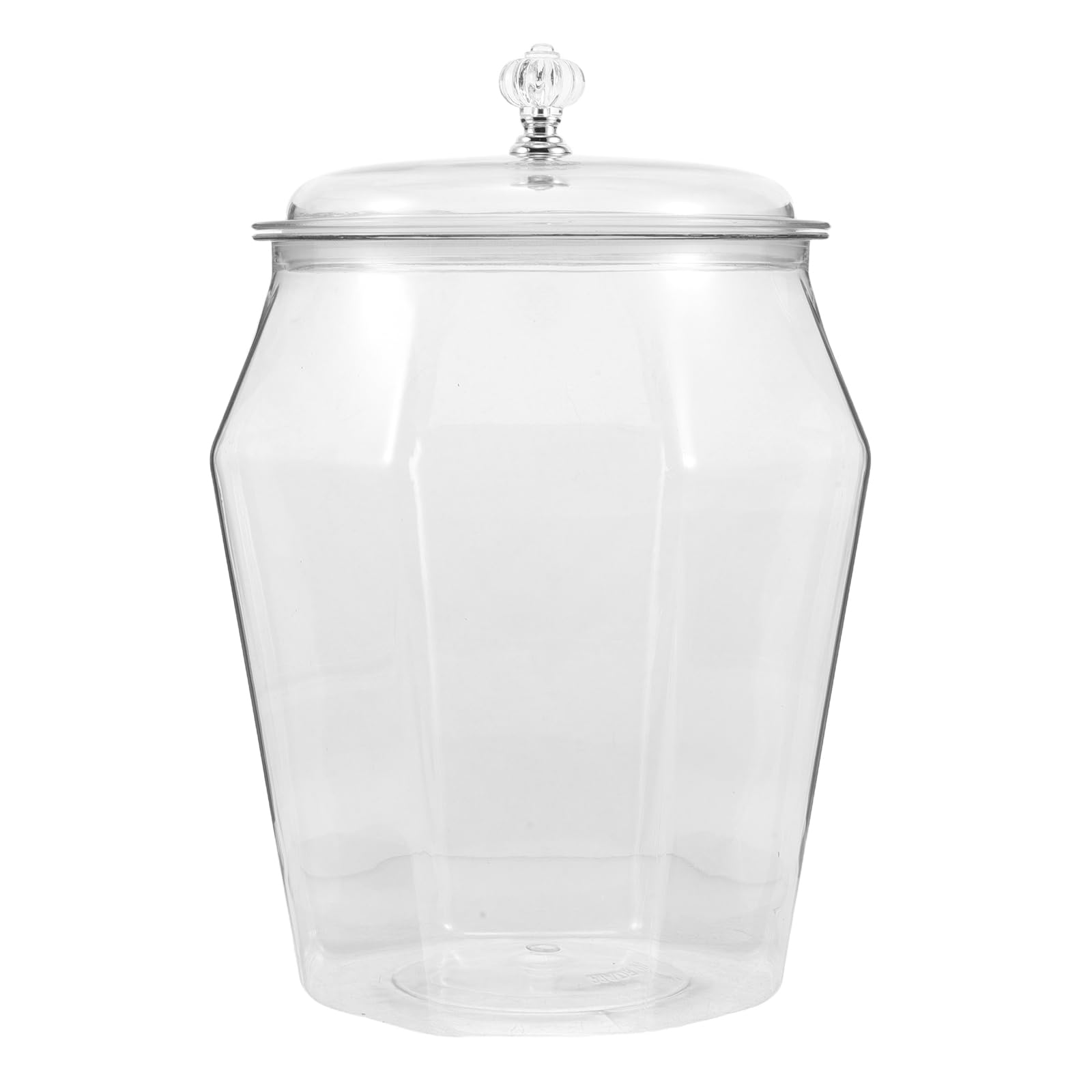 ERINGOGO Recipiente Hermético Cocina Transparente Tarro Plástico con Tapa Sellada para Almacenaje de Harina Arroz y Cereales Contenedor Organizador para Alimentos Secos