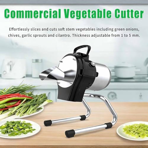 Picador Eléctrico Comercial para Vegetales 110W miniatura 2