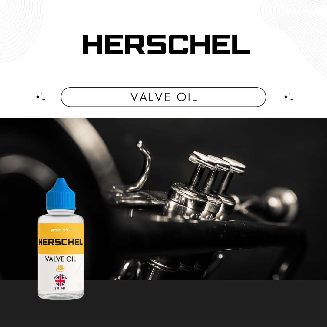 Molevion Herschel Valve Oil 30ml, Premium Fast-Action Lubricant for Trumpet Cornet, Euphonium & Other Brass Instruments - Image 2