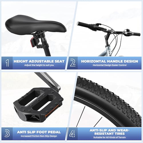 Brightpeak Adult Mountain Bike