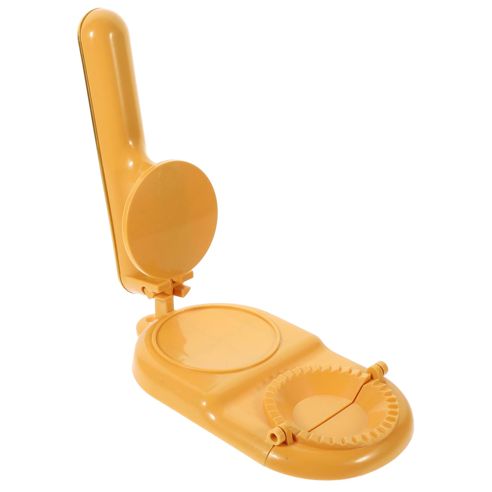 MAGICLULU Dumpling Press Molds 2-in-1 Manual Dumpling Maker Kitchen Gadget Easy to Use Dough Rolling Tool