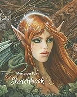 Messenger Fairy Sketchbook : 8 X 10 Blank Sketchbook JM Leotti 0990948382 Book Cover