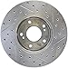 StopTech 127.42036R Sport Drilled/Slotted Brake Rotor (Front Right), 1 Pack