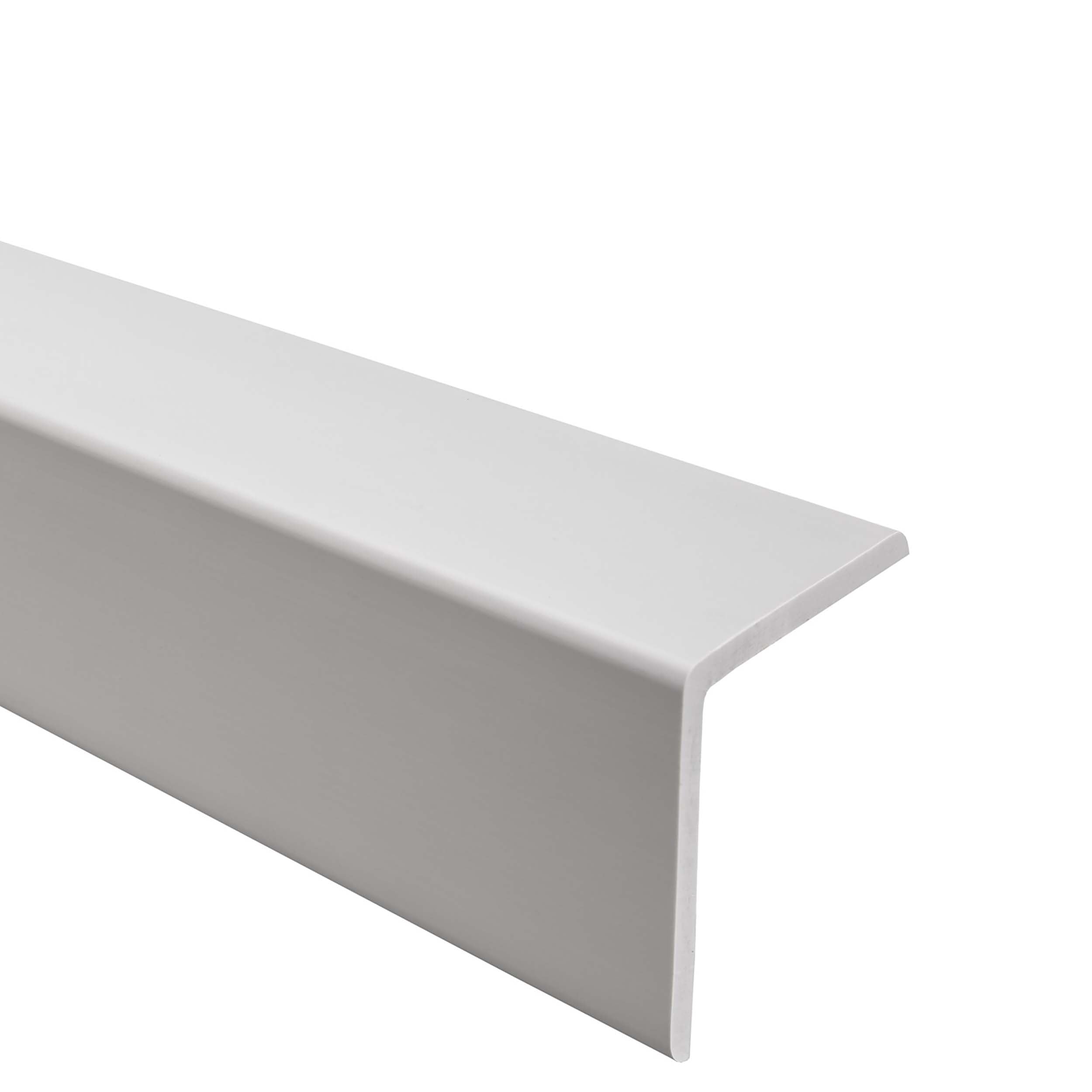 Quest Corner Trim 27 x 27 mm Edge Protection - Light Grey, 70 cm — image 1