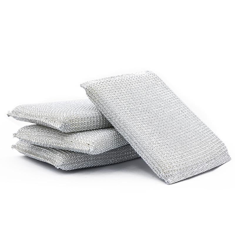PRACHAND Sponge Scrubber, Scrub Sponge for Utensil Cleaning, Scratch Proof Scrubber for Kitchen Utensils, Steel Wire Non-Scratch Reusable Dishwashing Sponge for Kitchen (6) (B0D3VCTMRK) Amazon Price History, Amazon Price Tracker