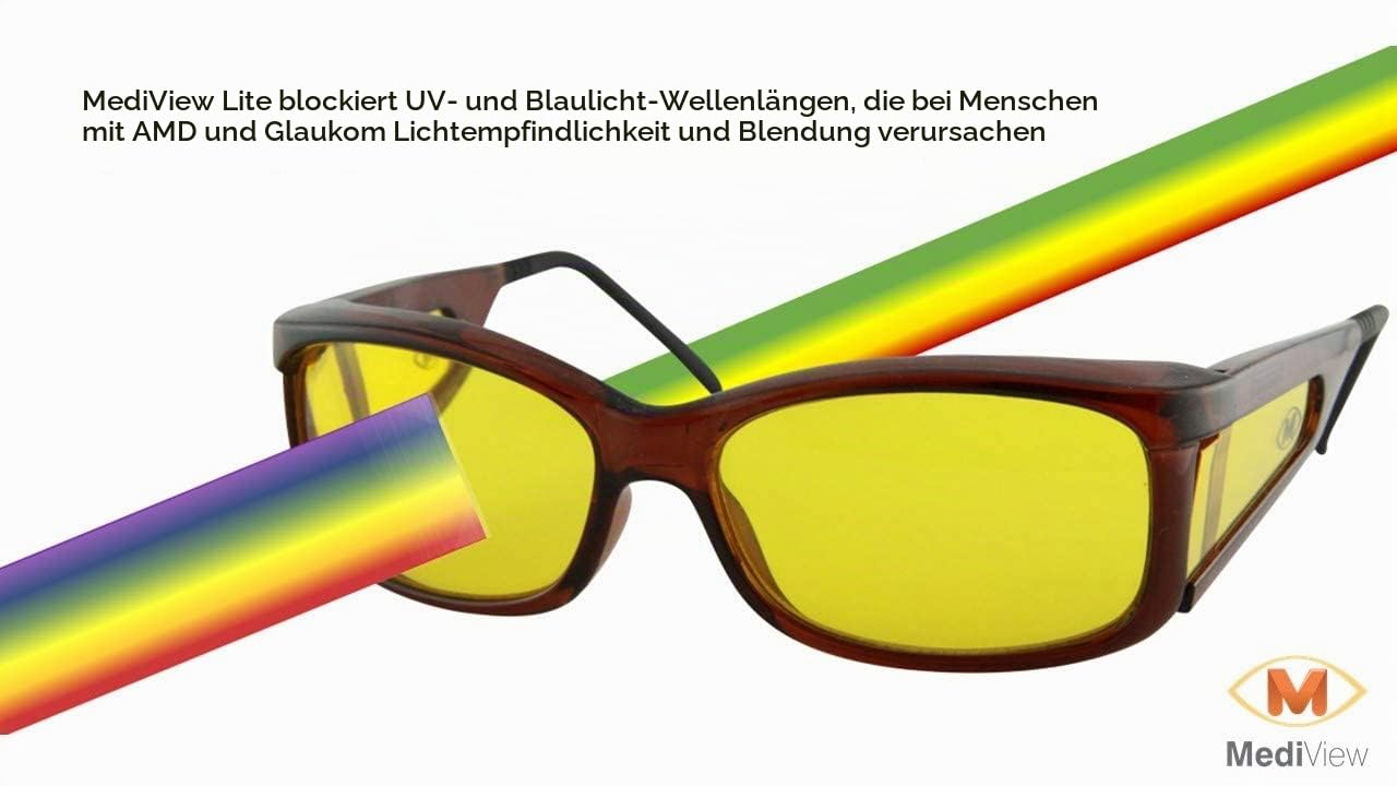 MediView Glasses for Macular Degeneration, Glaucoma - EyeC Frame
