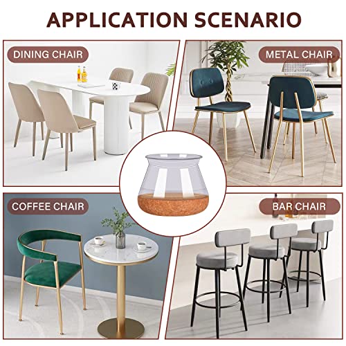 image for YOZON 16 Pack Chair Leg Floor Protectors Chair Leg Protectors for Hard