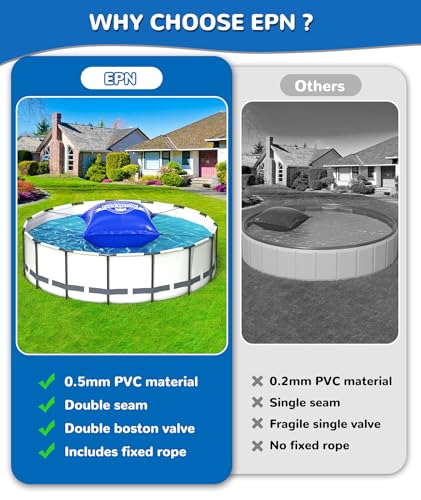 Almohadilla EPN 8x8 ft para piscinas elevadas resistente al frio miniatura 3