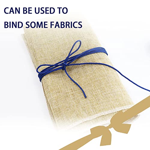 Modixun 2 Rolls Nylon Braided Beading Cord Thread, 2.5Mm Nylon Trim Cord, Nylon Cord Satin String For Diy Craft Bracelet Jewelry Making, Navy Blue+Blue #TOP5