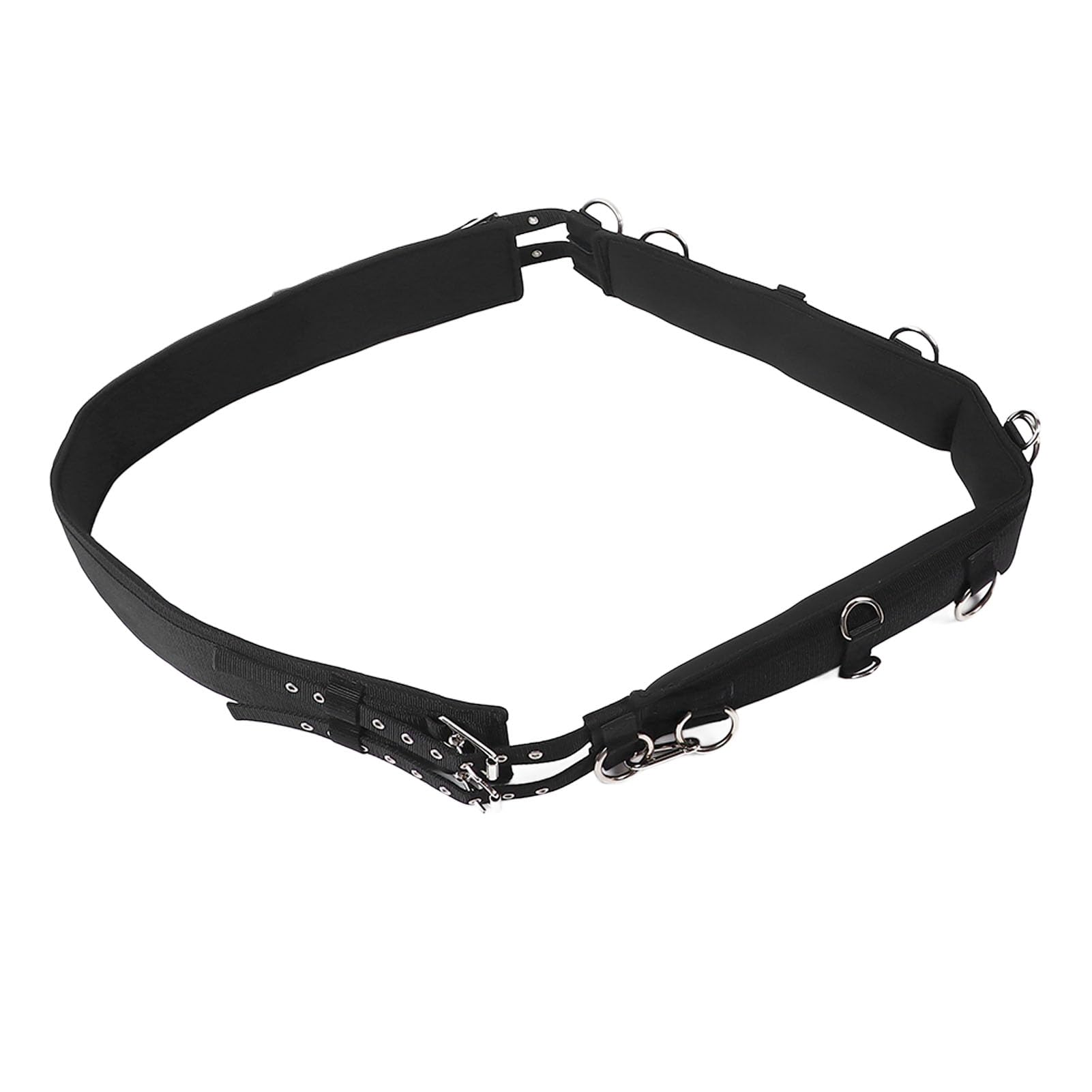 Akozon Cinchuelo de Entrenamiento Profesional de Longitud Ajustable para Entrenamiento Ecuestre