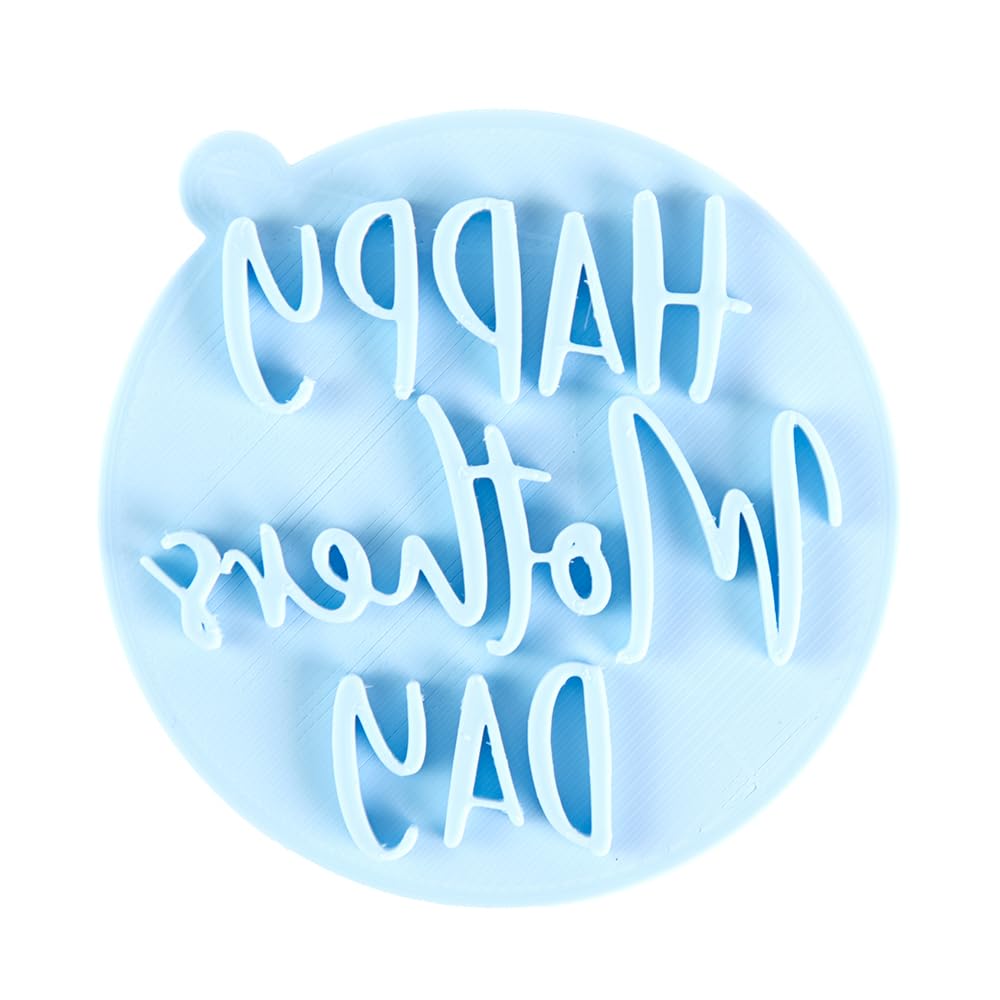 Sweet Stamp Happy Mothers Day Plastic Cookie/Cupcake Embosser