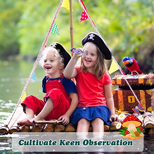 24 Pcs Classic Kaleidoscopes Educational Toys Return Gifts Paper Tumble Tube Prism Lens Old Fashioned Vintage Toys Party Favor Valentines Gift For Kids Stock Stuffer, Random Style (Vivid Style) #TOP5