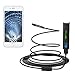 pancellent Wireless Snake Camera WiFi Inspection Camera 1200P HD Endoscopio con 8 LED Luce Rigida periscopio Cavo per iPhone Android Smartphone Tavolo iPad PC (16.5FT, Ultima Versione)