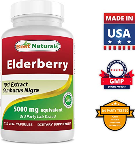 Best Naturals Oregano Oil 250 Mg & Elderberry Sambucus Nigra 5000Mg #TOP7