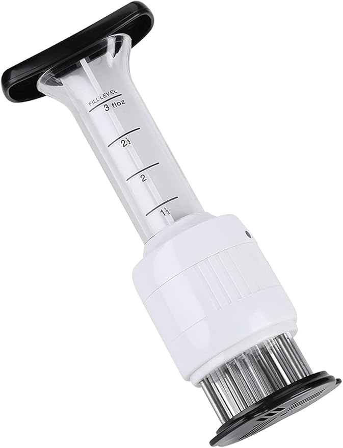 Ablandador e Inyector de Carne 2 en 1 con Agujas de Acero Inoxidable miniatura 3