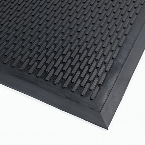Notrax Soil Guard Teppich, Natürliches Gummi, Schwarz, 90cm x 150cm Cover