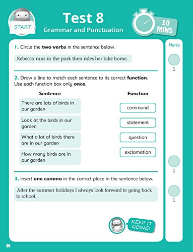 Grammar, Punctuation and Spelling - Year 4 (10 Minute SATs Tests) - Image 3