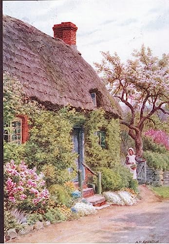 Impression d'art mural chalet Elmley Castle pour salon vintage