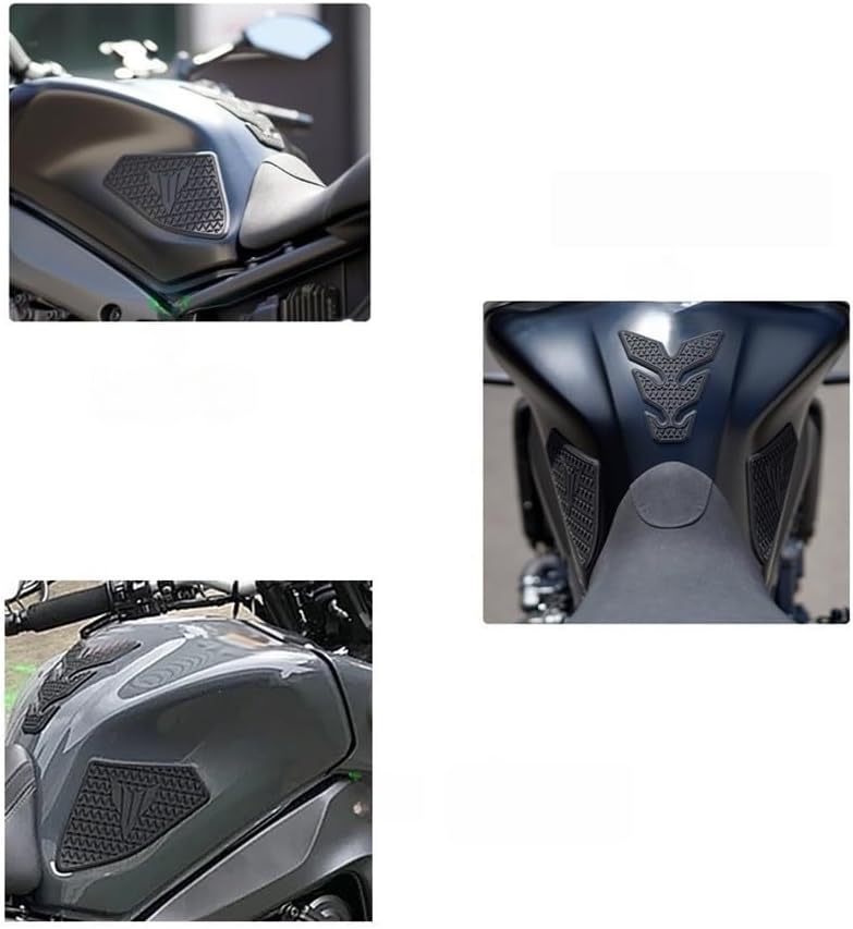 Tank Traction Pad for MT-09 MT09 2021 Motorcycle Side Fuel Tank Pad Stickers Decals Traction PadKnee Grip Stickers Accessories