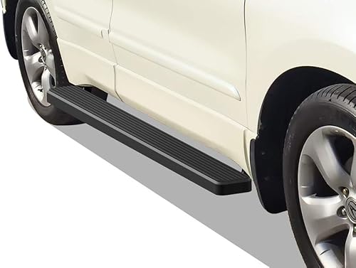 APS Estribos (barras Nerf barras de escalĂłn lateral) compatibles con Acura MDX 2007-2010 (recubrimiento en polvo negro de 4 pulgadas) APS Estribos (barras Nerf barras de escalĂłn lateral) compatibles con Acura MDX 2007-2010 (recubrimiento en polvo negro de 4 pulgadas)