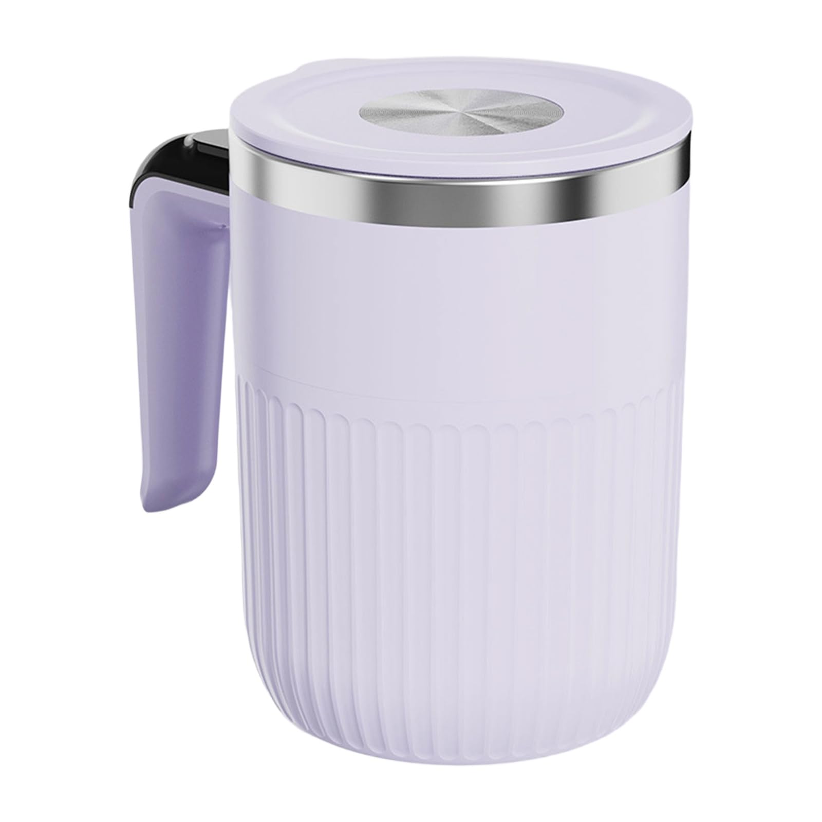 Buxuaaaa Purple Easy To Clean Automatic Stirring Cup Featuring Detachable Stirrer Drink Mixing Machine For Various Beverages Coffee Automatic Stirrer