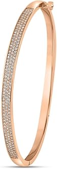 ZAVYA 925 Sterling Silver Rose Gold Plated Bracelet | Gift for Women & Girls | With Certificate of Authenticity and 925 Hallmark
