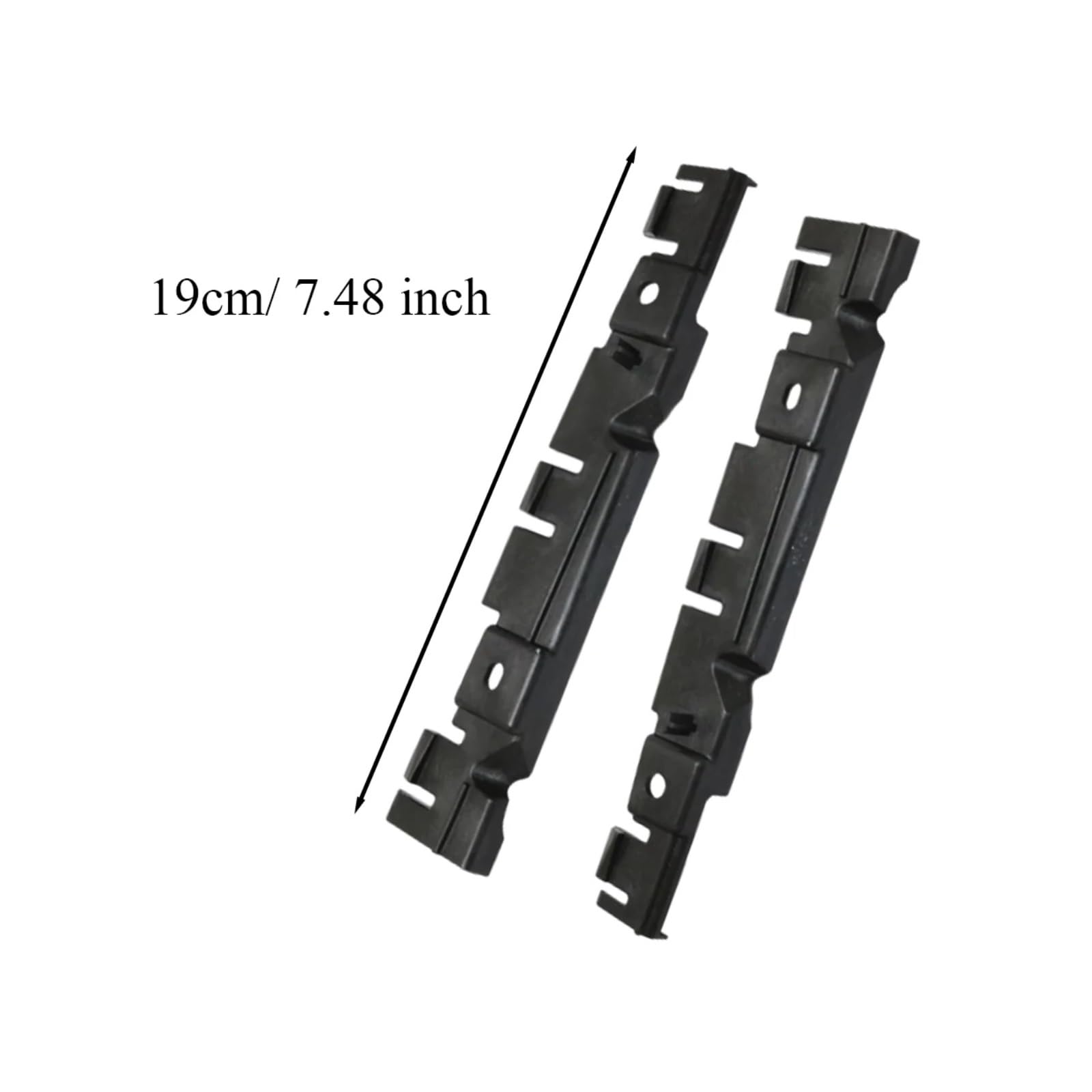 Staffa Paraurti Compatibile Con Fiat 500 Sport 2012 2013 2014 2015 2016 2 Pezzi Staffa Paraurti Anteriore Supporto Parti Ricambio Accessori