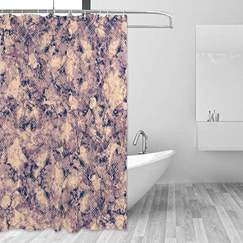 Rideau de douche en polyester de qualité supérieure 168 x 183 cm - 5