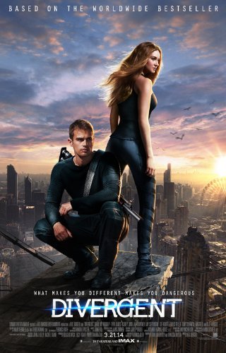 World Mall Group Divergent (2014) 12X18 Movie Poster (Thick) - Shailene Woodley, Kate Winslet, Theo James