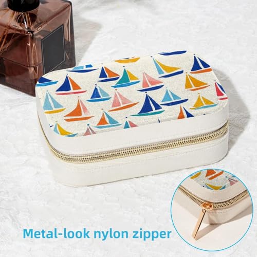 Coffret bijoux compact motif dessin animé protège colliers bagues - 7