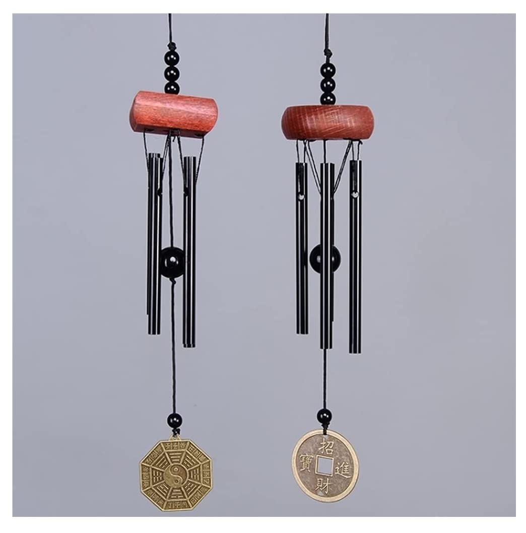 Carillons éOliens Carillons Éoliens Chinses Feng Shui pour L'extérieur, Commémoratifs pour Maman Grand-mère DéCoration IntéRieure ExtéRieure(B)