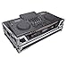 ProX XS-OPUSQUADW ATA Flight Style Road Case For Pioneer Opus Quad DJ Controller with 1U Rack Space and Wheels