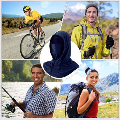 Image of Cooling Balaclava Face Mask Breathable Full Head Mask Sun Protection Neck Cover UV Face Cover for Men Women