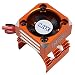 NHX 30mm Alum Case Cyclone Cooling Turbo 1/10 Motor Fan Orange