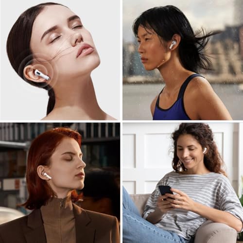 Fone De Ouvido Bluetooth, Fone Sem Fio, 5.3 Compatível Com IOS e Android, Headfone, Com Microfone e