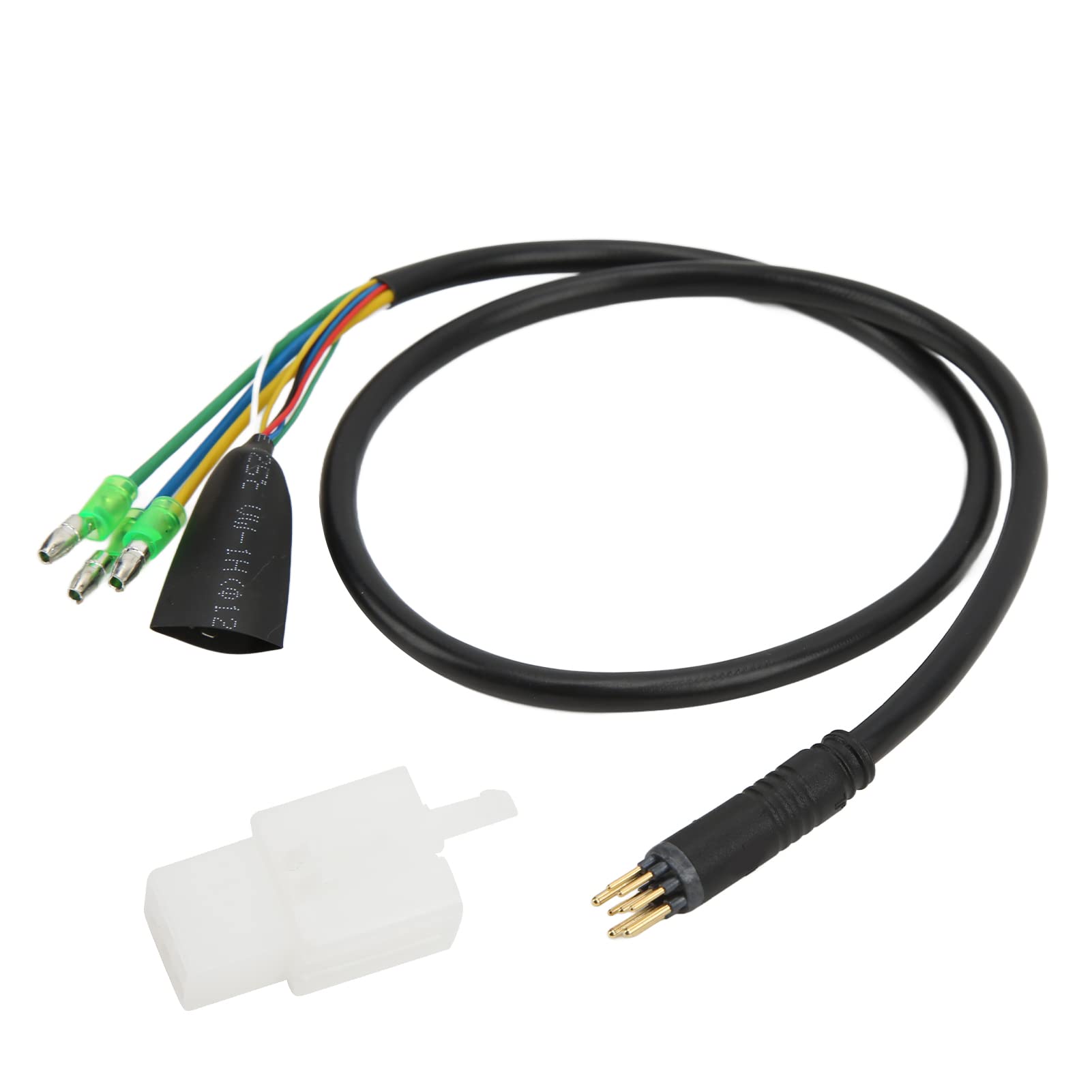 E-Bike Motor Extension Cable – 9-Pin Waterproof Julet Connector, 60cm Or 130cm – For 250W To 1kW Motors