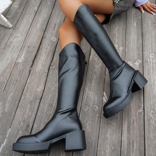Bottes d'hiver à talon bas idéales pour vos balades en ville - 3