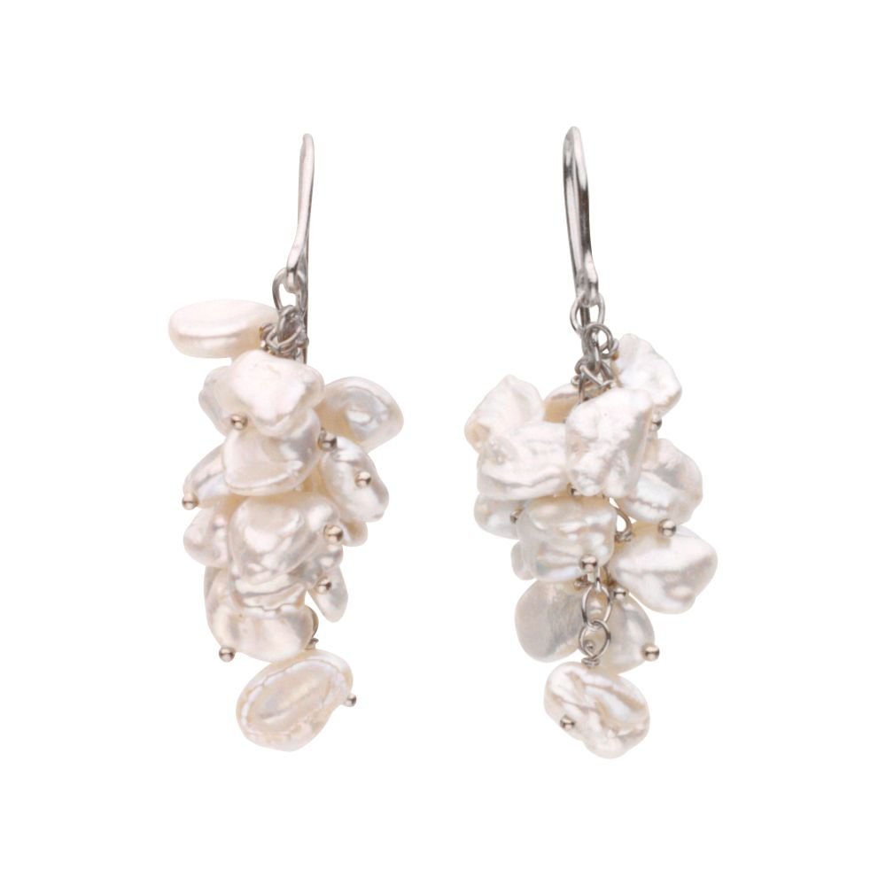Jewels By Lux Freshwater Cultured Keshi Pearl Earrings