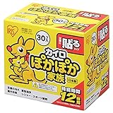 アイリスオーヤマ(IRIS OHYAMA) 使い捨てカイロ ぽかぽか家族 貼る レギュラー 480枚(30枚×16セット) PKN-30HR
