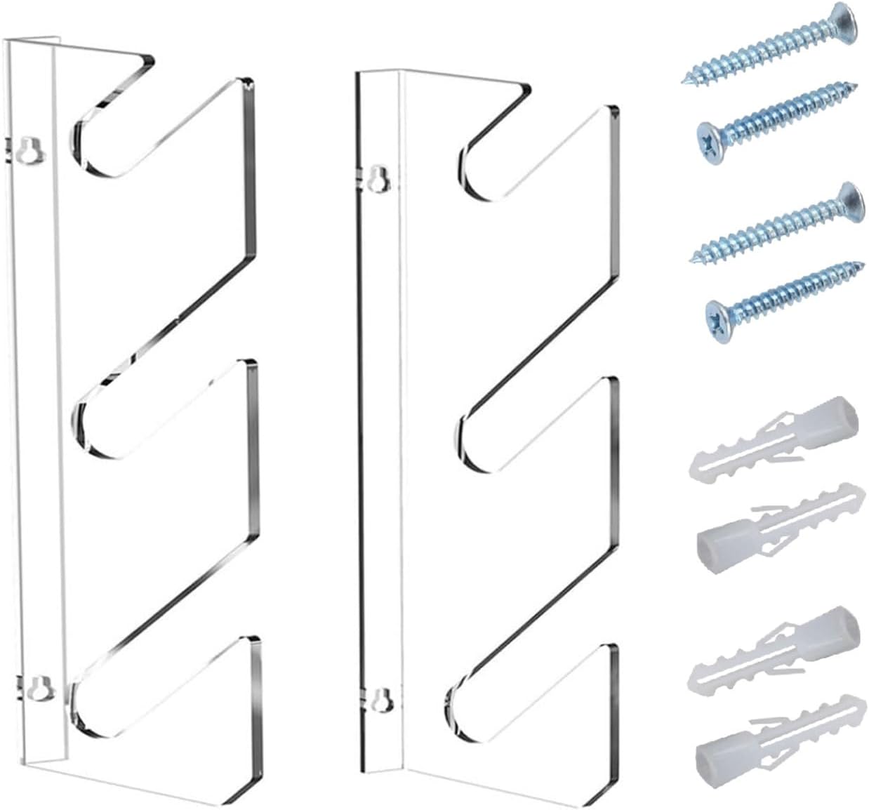 1Pair Skateboard Wall Stand Skateboards Holder Secure Longboards Organizer Bracket Scooters Storage Rack Skateboard Storage Rack