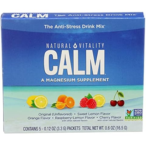Natural Vitality Calm 5 Flavor Sampler, 5 ct Cover