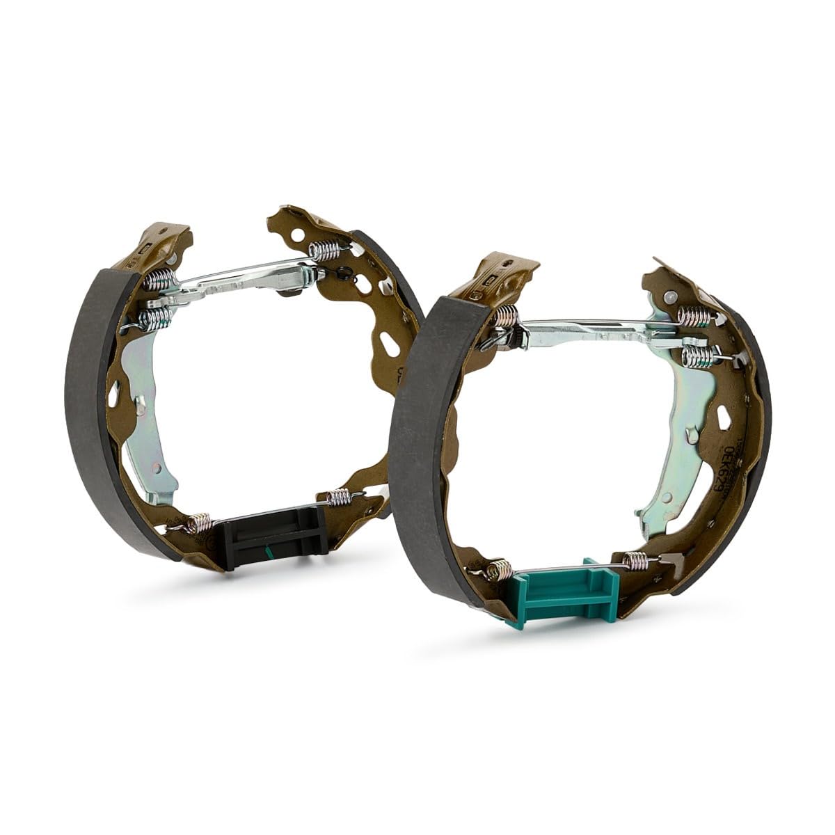 RIDEX 3859B0242 Bremsenset Trommelbremse Bremsbacken Satz mit Zubehör mit Radbremszylinder mit Stellelement mit Handbremshebel Hinten Kompatibel mit SEAT Ibiza IV Sportcoupe 6J, 6P, SUZUKI, OPEL