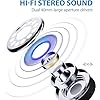 Nakano Bluetooth Headphones,The Quintessential Quintuplets Headphone with Build-in Mic,Foldable Over Ear Wireless Headphones,Hi-Fi Stereo for Cosplay (Blue) - Image 4