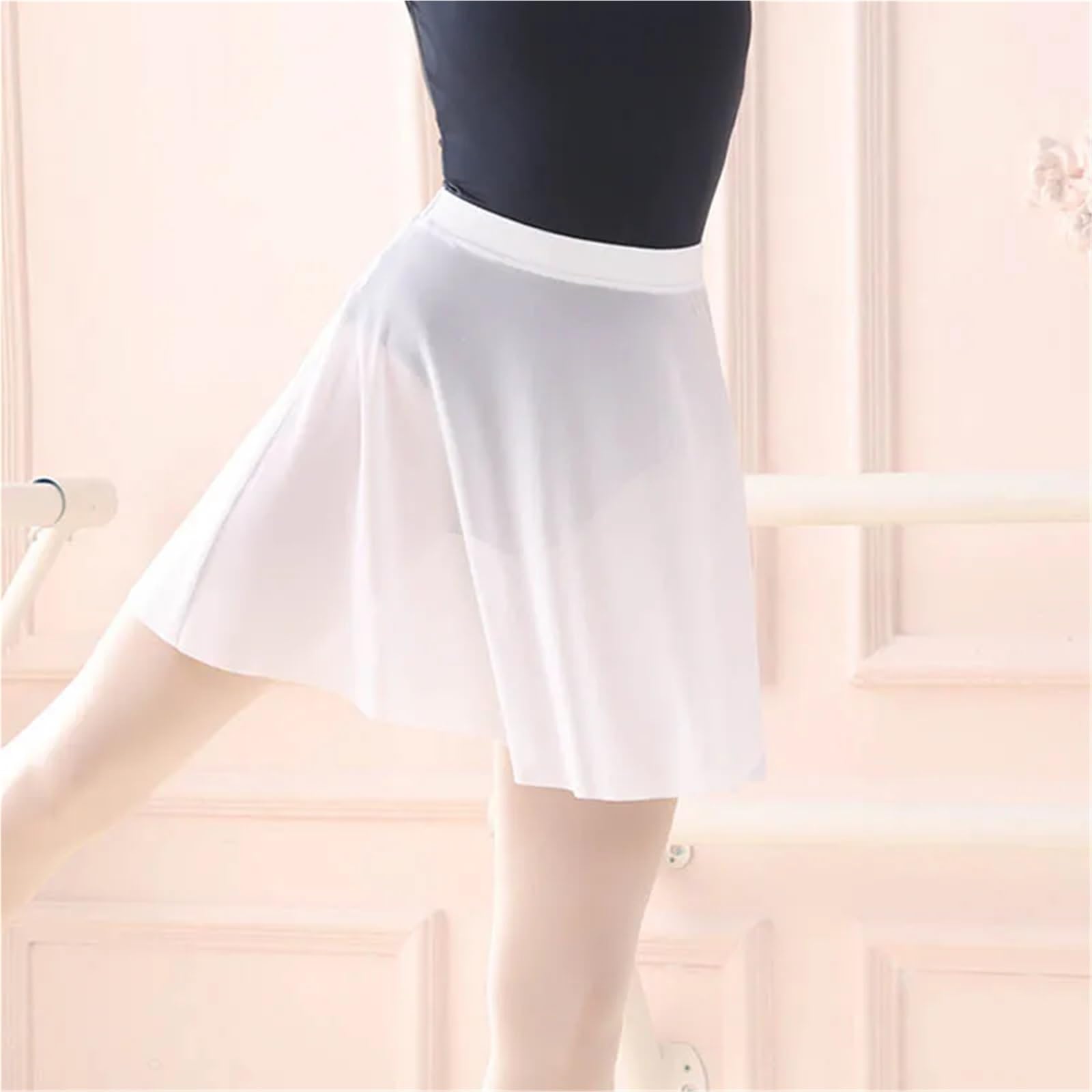Gonne da Balletto for Donna, Gonna Ballo Elastica, in Tulle, Abito, Costumi Danza for Adulti, gonne Ballerina in Nylon
