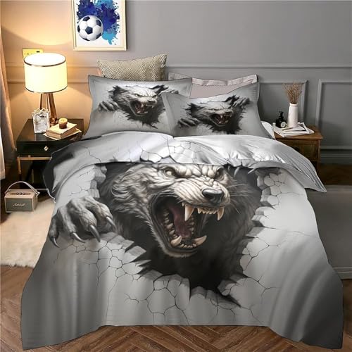 Housse de couette 3D imprimée de qualité supérieure avec fermeture éclair résistante - 6
