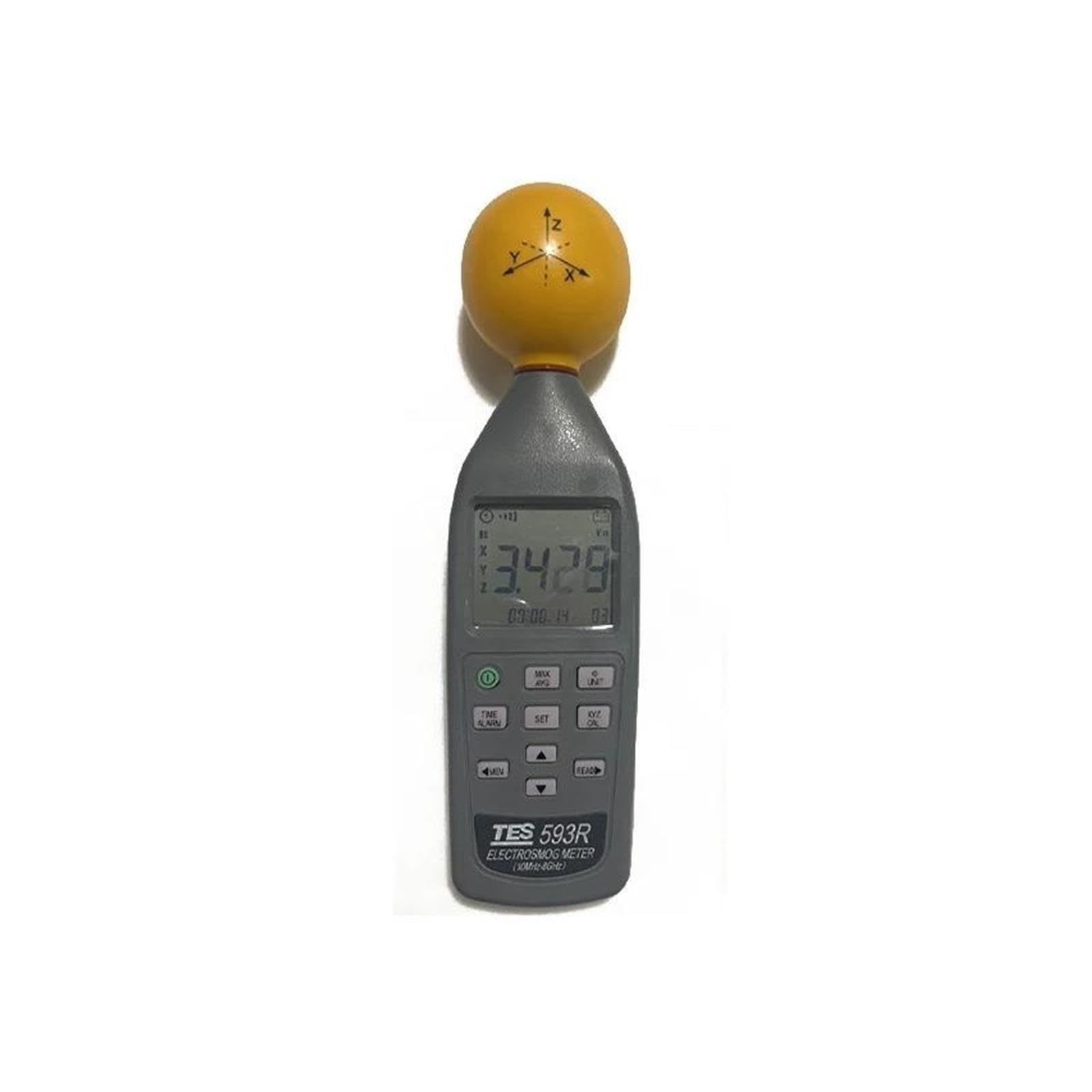 Registrador de Datos triaxial del medidor EMF 593R El Detector radiación electromagnética para Uso doméstico