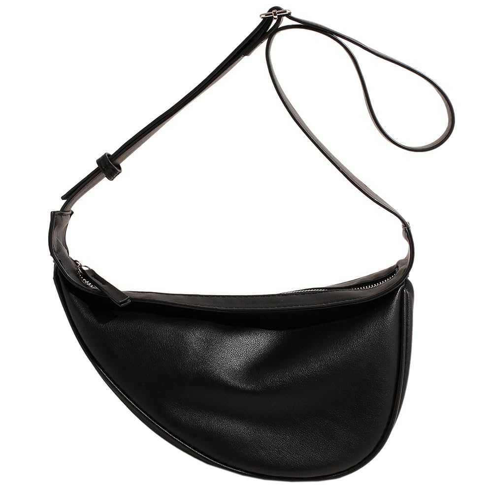 Borsa a mezzaluna in pelle - Italia
