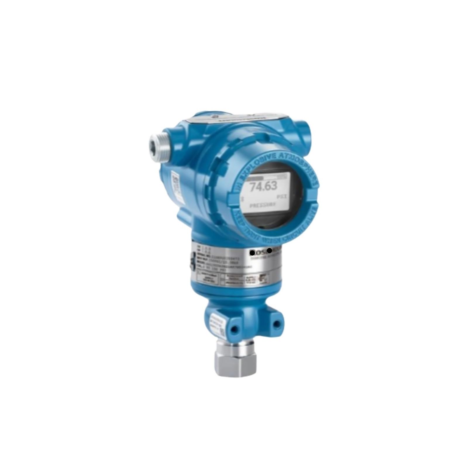 CJKXPZMH 1pcs 3051P Insertion Style Pressure Transmitter 3051P Flange Pressure Transducer
