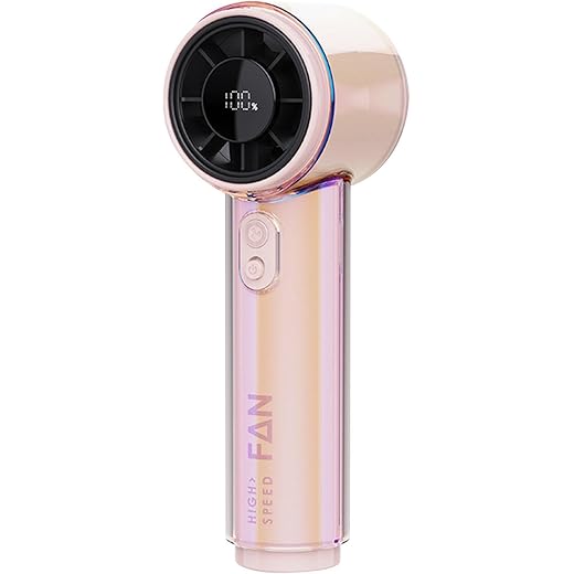 HEAVENGLOW Mini Portable Fan USB Rechargeable Stylish Pocket